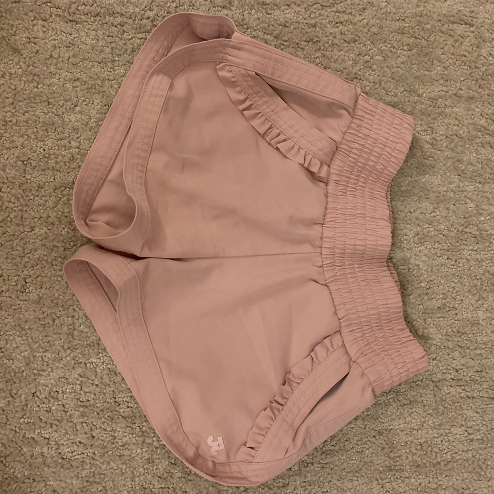 light pink jo and jax shorts. not worn much. great condition. size xxsa